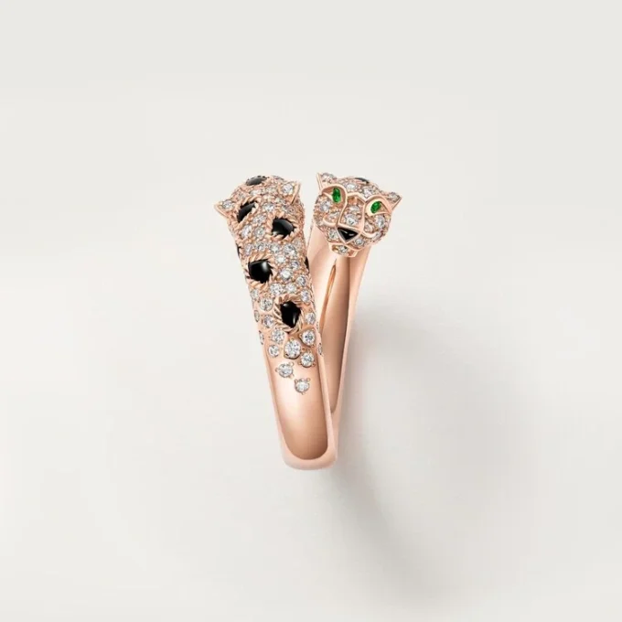 Anello Panthere De Cartier, semi-pavé