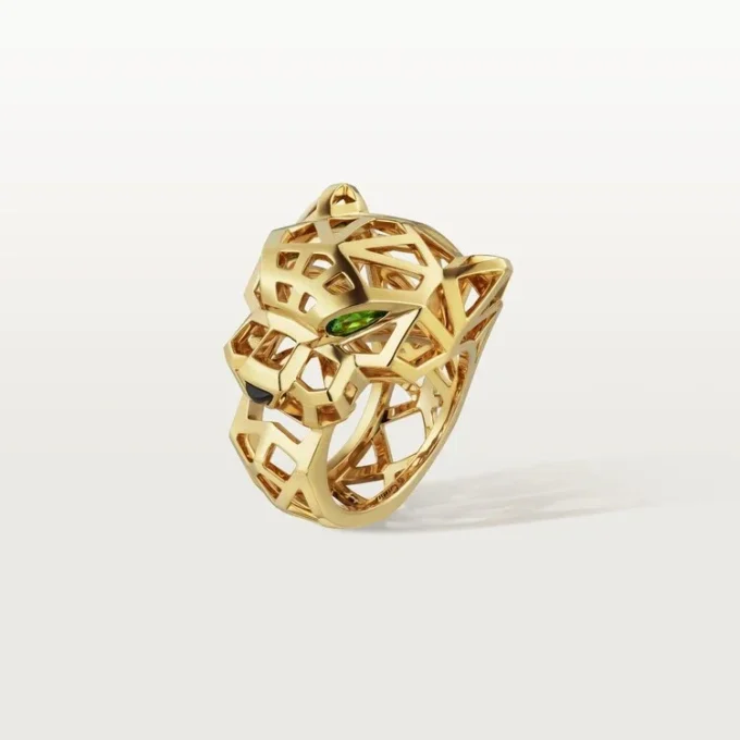 Anello Panthere De Cartier – Tsavorite e oro giallo | Cartier Us