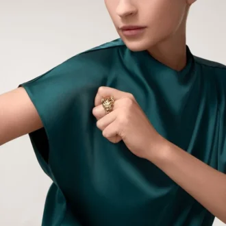 Anello Panthere De Cartier – Tsavorite e oro giallo | Cartier Us