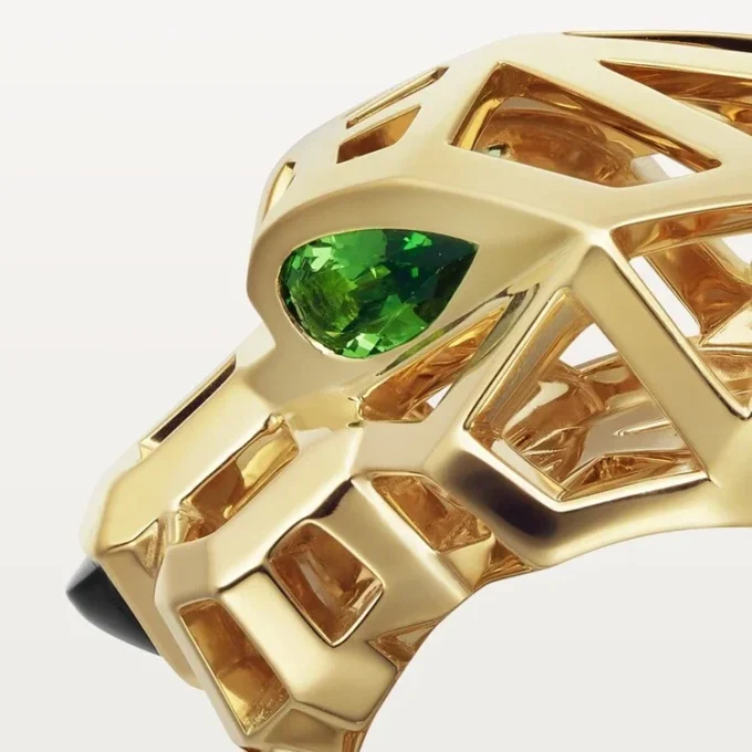 Anello Panthere De Cartier – Tsavorite e oro giallo | Cartier Us