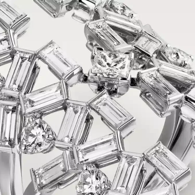 Anello Reflection De Cartier – Oro bianco, diamanti – Cartier
