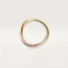 Anello Trinity, modello classico, 5 diamanti