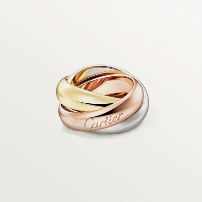 Anello Trinity, modello extra-large