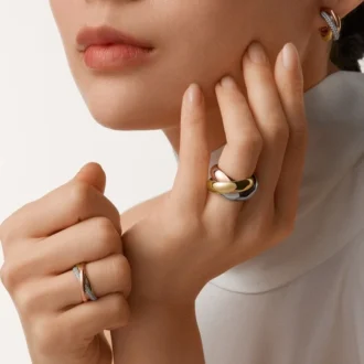 Anello Trinity, modello extra-large