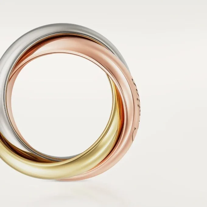 Anello Trinity, modello extra-large