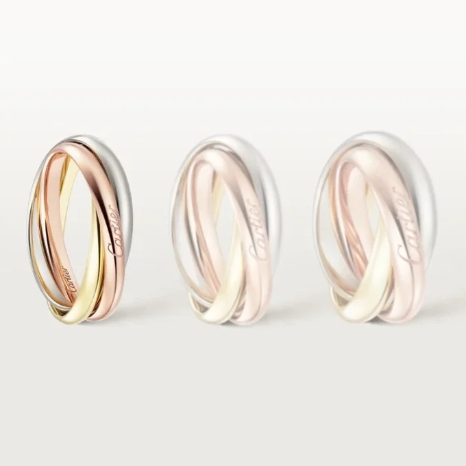 Anello Trinity, modello piccolo