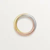 Anello Trinity, semi-pavé
