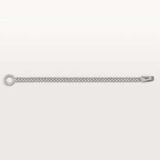Bracciale Agrafe, diamanti taglio brillante, pavé