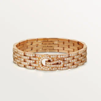 Bracciale Agrafe, pavé
