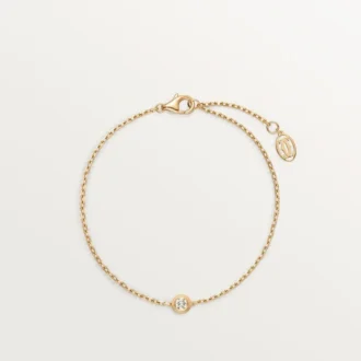 Bracciale Cartier D’amour, diamanti, modello medio