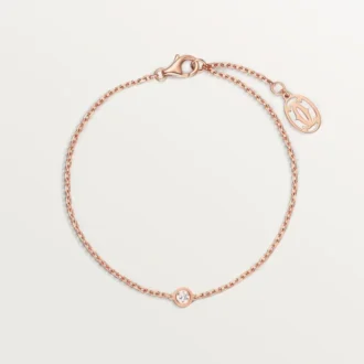 Bracciale Cartier D’amour, diamanti, modello mini