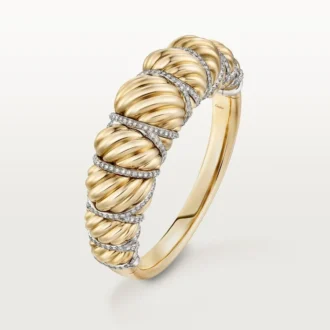 Bracciale Cartier Libre Tressage, diamanti