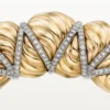 Bracciale Cartier Libre Tressage, diamanti