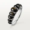 Bracciale Cartier Libre Tressage, ossidiana, diamanti