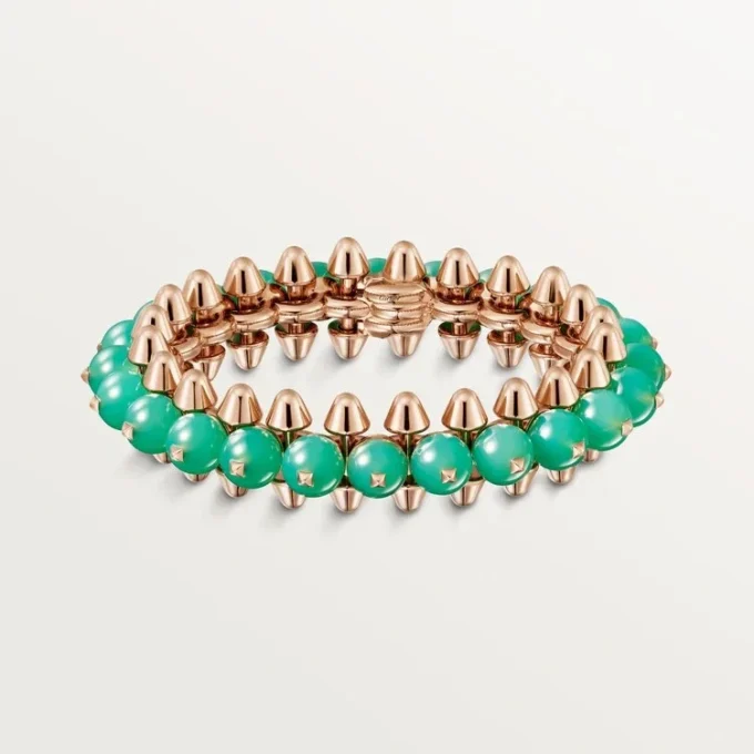 Bracciale Clash De Cartier, Crisoprasio, Modello Extra-Large