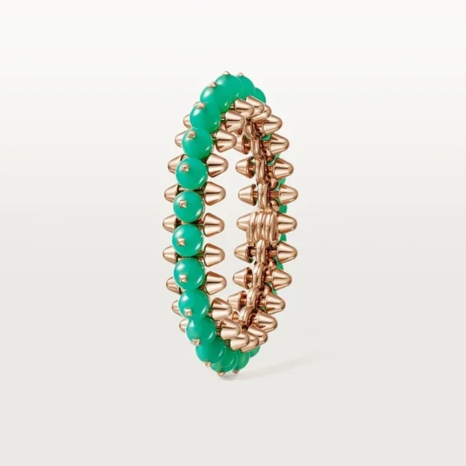 Bracciale Clash De Cartier, Crisoprasio, Modello Extra-Large