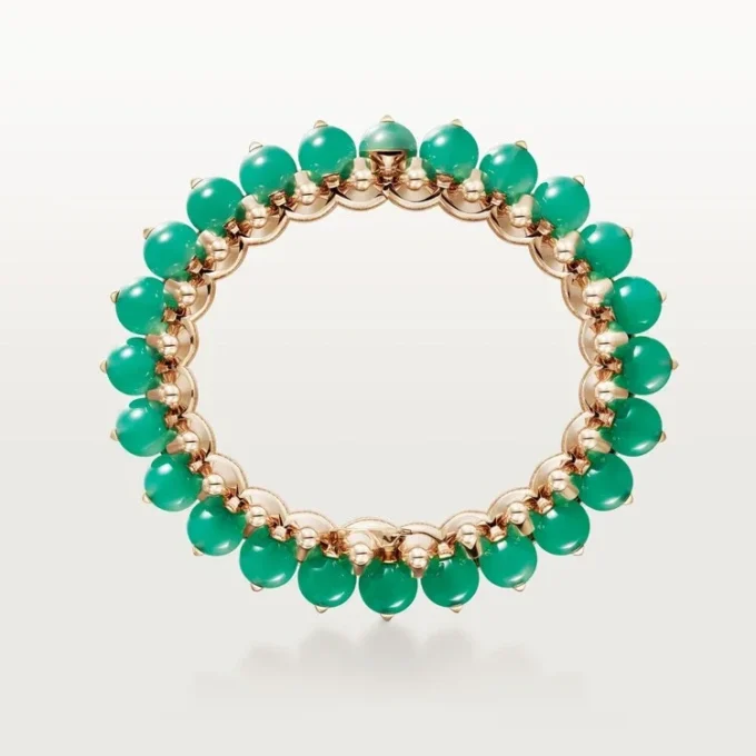Bracciale Clash De Cartier, Crisoprasio, Modello Extra-Large
