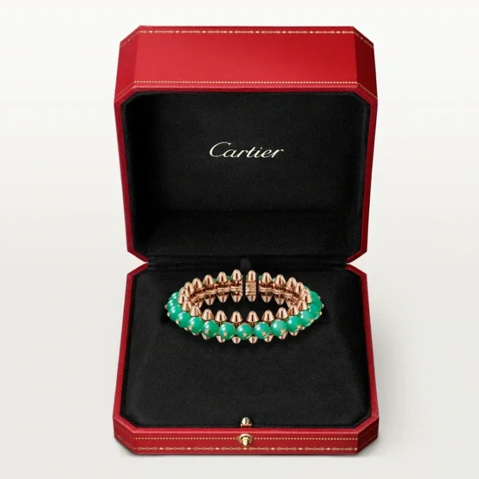Bracciale Clash De Cartier, Crisoprasio, Modello Extra-Large
