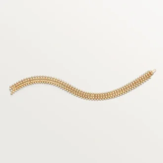 Bracciale Clash De Cartier, flessibile, a doppia fila