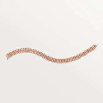 Bracciale Clash De Cartier, flessibile, a doppia fila