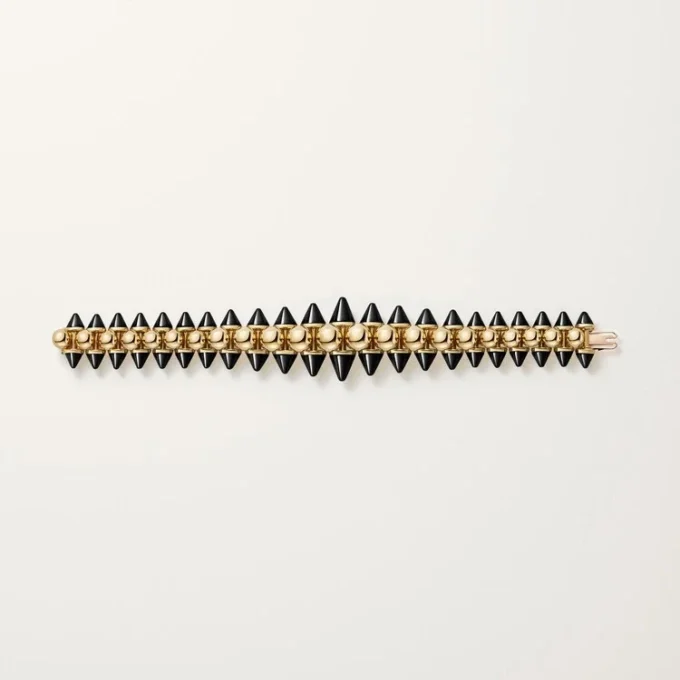 Bracciale Clash De Cartier, flessibile, modello extra-large, onice