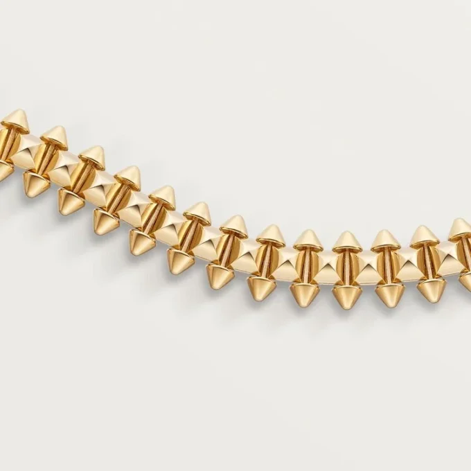 Bracciale Clash De Cartier, flessibile, modello medio