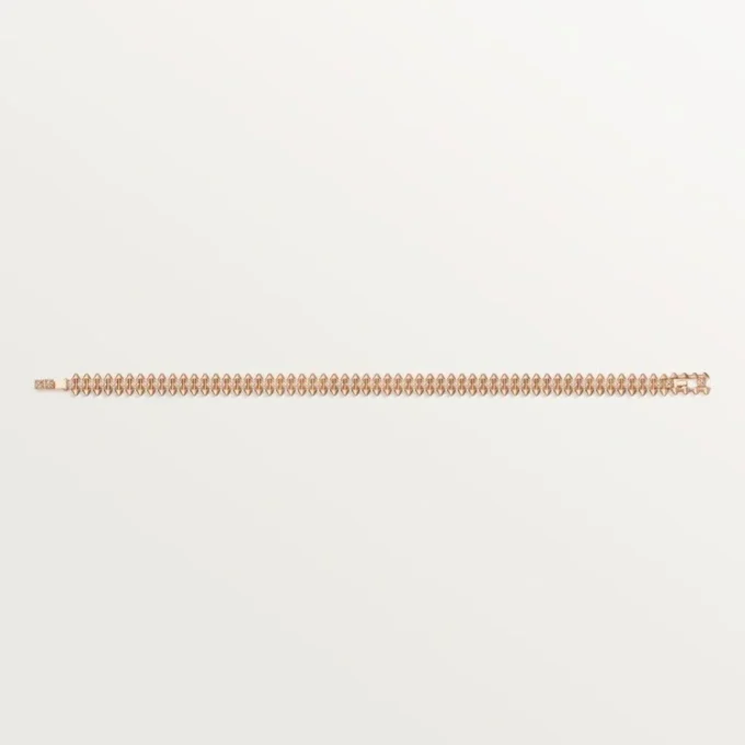 Bracciale Clash De Cartier, flessibile, modello piccolo, pavé