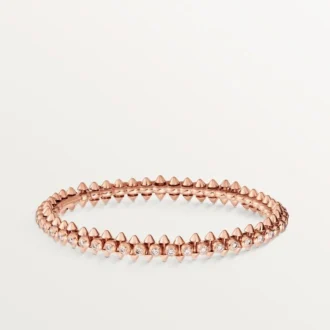 Bracciale Clash De Cartier, modello medio, diamanti