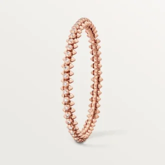 Bracciale Clash De Cartier, modello medio, diamanti
