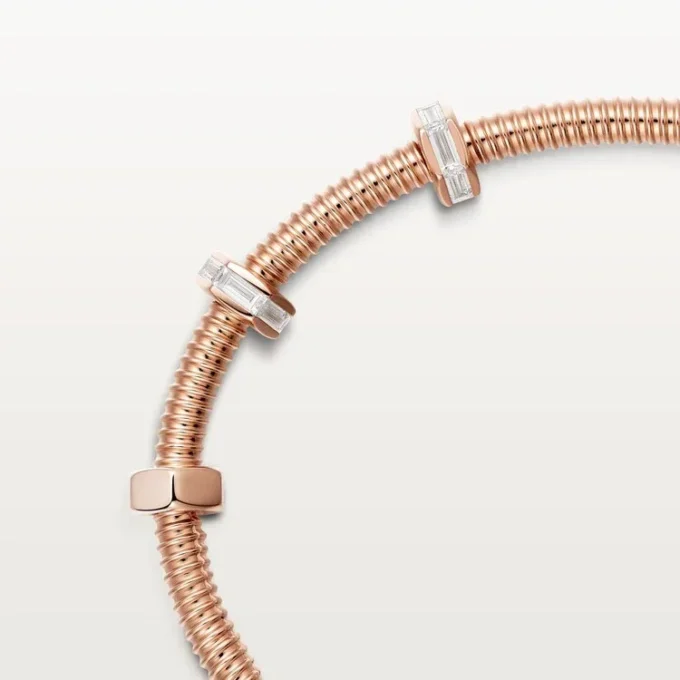 Bracciale Écrou De Cartier, diamanti