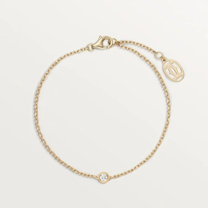 Bracciale Diamants Legers, Sm – Oro giallo, Diamanti – Cartier