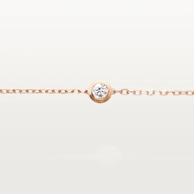 Bracciale Diamants Legers, Sm – Oro rosa, Diamanti – Cartier
