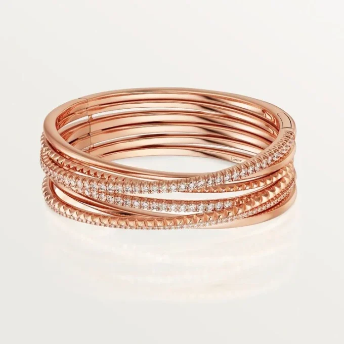 Bracciale Etincelle De Cartier, semi-pavé
