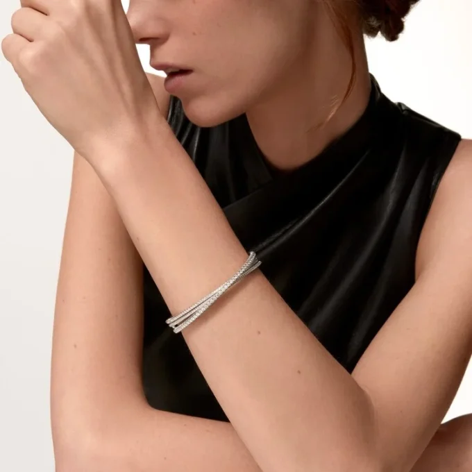 Bracciale Etincelle De Cartier, semi-pavé