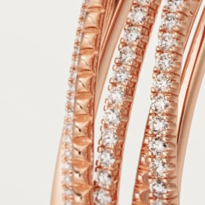 Bracciale Etincelle De Cartier, semi-pavé