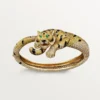 Bracciale Faune Et Flore De Cartier, diamanti gialli, arancioni e marroni, pavé