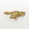 Bracciale Faune Et Flore De Cartier, diamanti gialli, arancioni e marroni, pavé