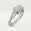 Bracciale Faune Et Flore De Cartier, pavé
