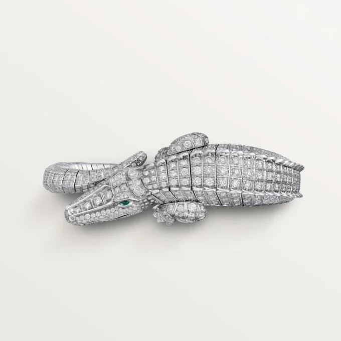 Bracciale Faune Et Flore De Cartier, pavé