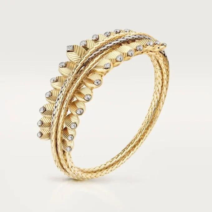Bracciale Grain De Cafe, diamanti