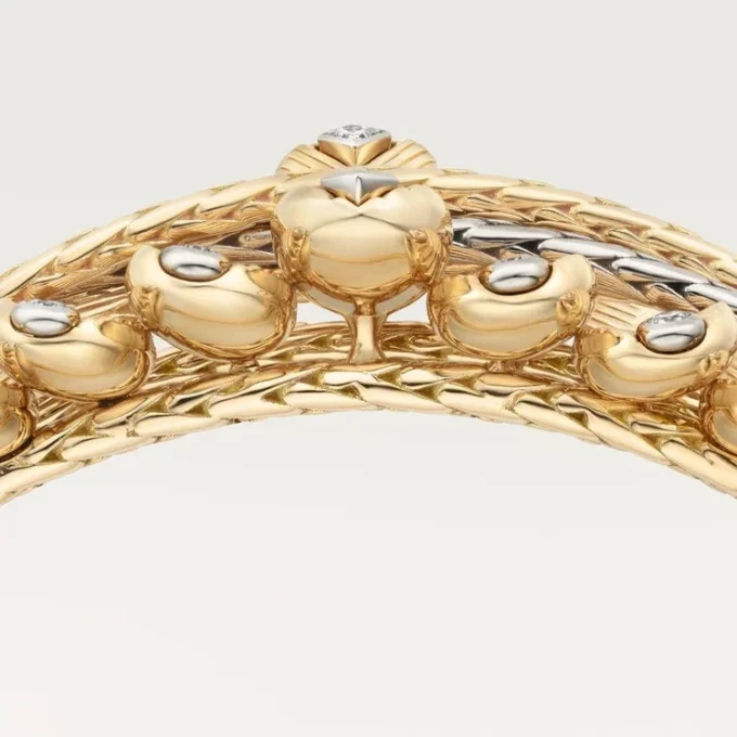 Bracciale Grain De Cafe, diamanti