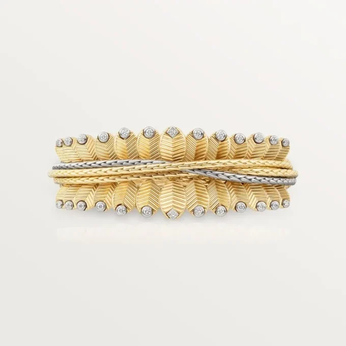 Bracciale Grain De Cafe, diamanti