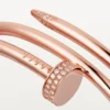 Bracciale Juste Un Clou, doppio, diamanti