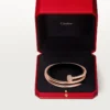 Bracciale Juste Un Clou, doppio, diamanti