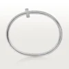 Bracciale Juste Un Clou, doppio, semi-pavé