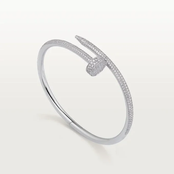 Bracciale Juste Un Clou, modello Classic, diamanti