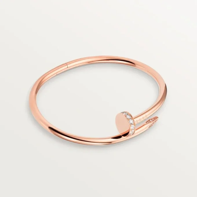 Bracciale Juste Un Clou, modello Classic, diamanti