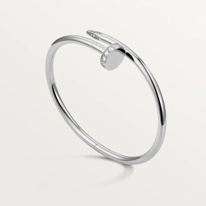 Bracciale Juste Un Clou, modello Classic, diamanti