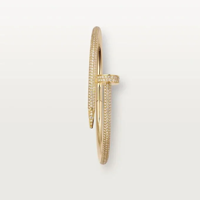 Bracciale Juste Un Clou, modello Classic, diamanti