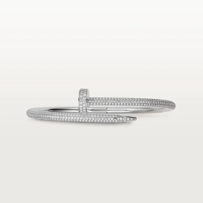 Bracciale Juste Un Clou, modello Classic, diamanti